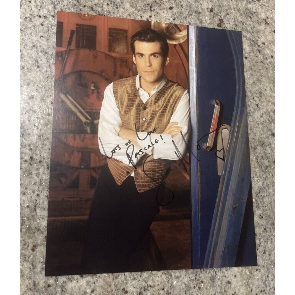 Sean Maher (Firefly “Simon Tam”) 8x10 authentic signed photo